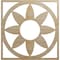 Ekena Millwork Blume Wood Fretwork Pierced Ceiling Medallion, Birch, 28"OD x 9 3/4"ID x 3/8"T CMWP28X28X0375BLBI - alternate 1